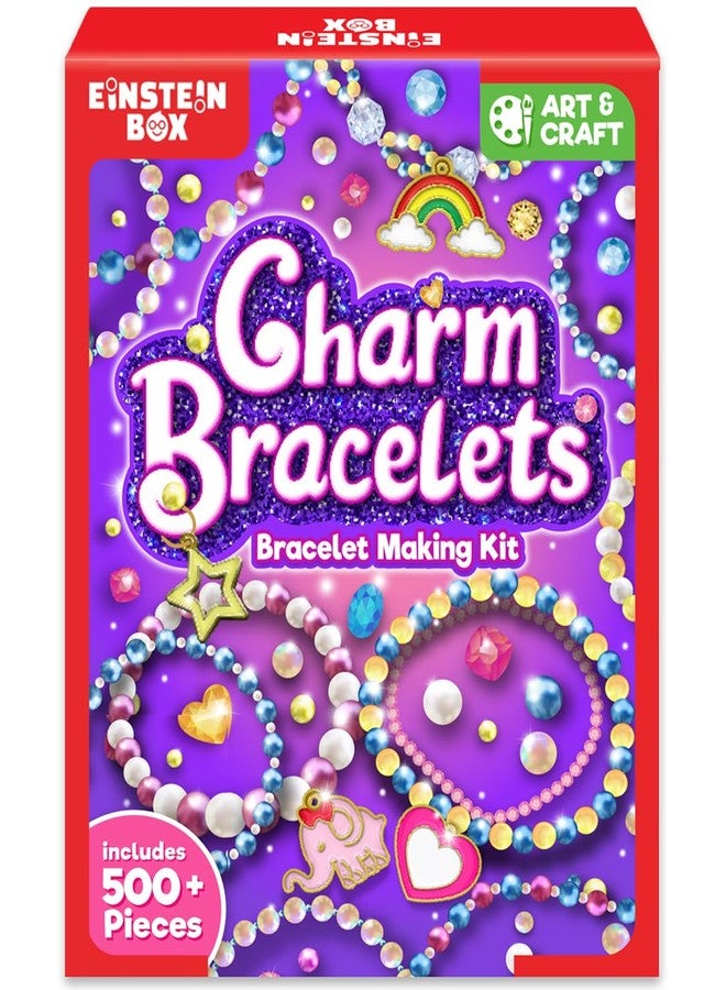EINSTEIN BOX Bracelet Making Set for Girls 6 to 14 Years Olds with Beads & Charms | Toys & Birthday Gift Ideas for Girls 6,7,8,9,10,11,12,13,14 Years Old | - Image 1